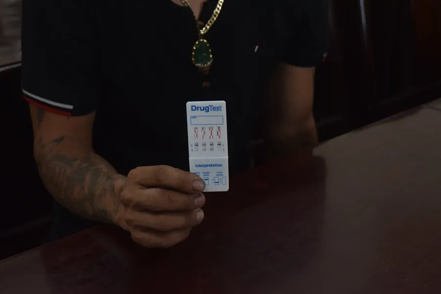 Lại phát hiện tài xế “phê” ma túy điều khiển container từ Bắc vào Nam ảnh 2