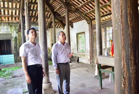 Sớm trùng tu để “cứu” Châu Hương Viên của cụ Ưng Bình Thúc Giạ Thị ảnh 2