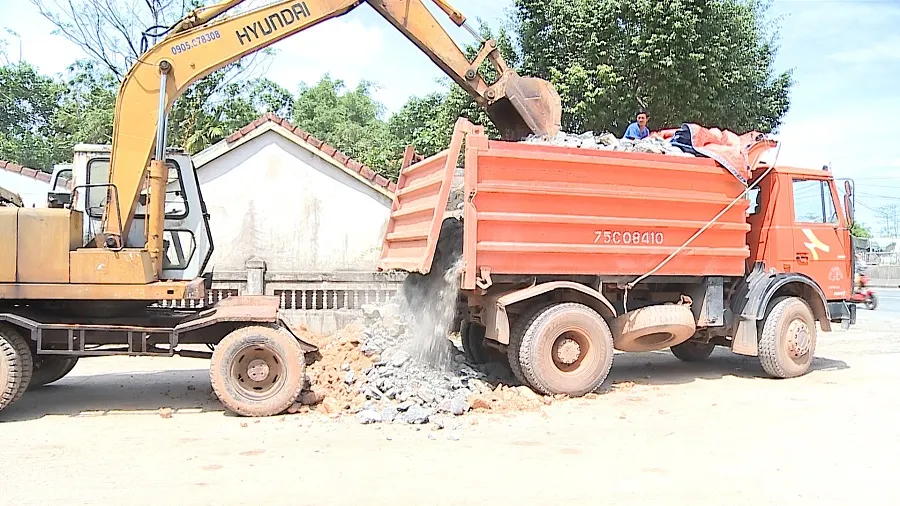Hạ tải phương tiện chở quá tải