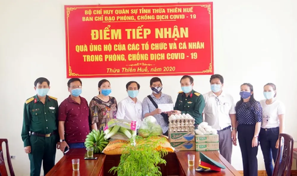 Tiếp nhận hơn 4 tỷ đồng ủng hộ phòng chống dịch Covid-19 ảnh 1