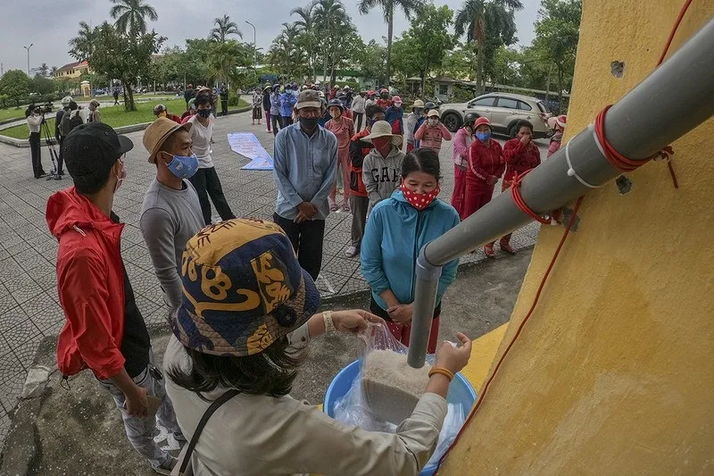 “ATM gạo” tại Huế hoạt động trở lại ảnh 1