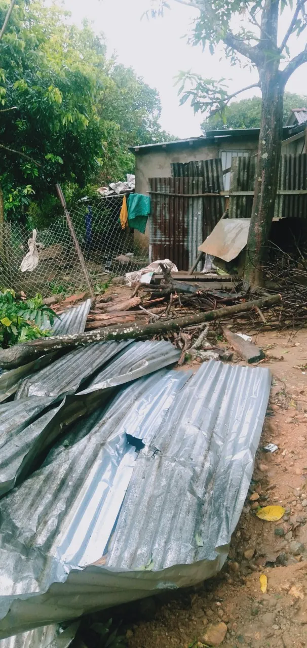 Lốc xoáy làm sập và tốc mái ít nhất 17 ngôi nhà ở A Lưới ảnh 2