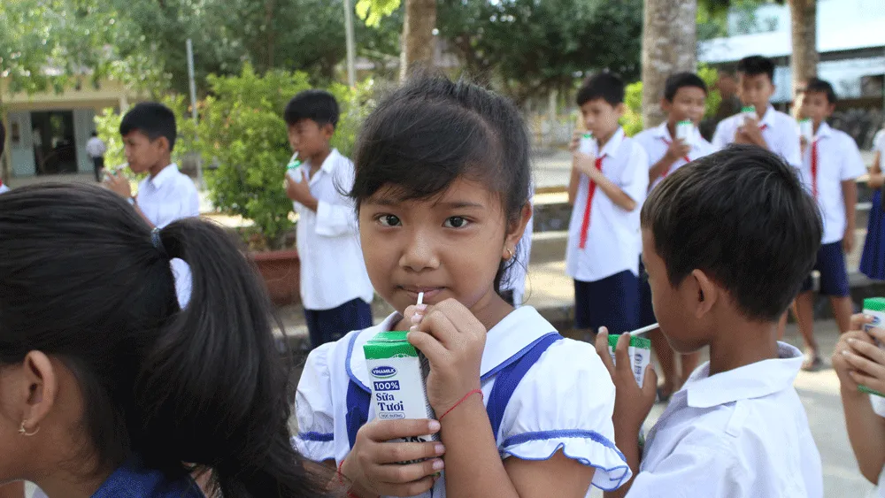 Gần 55.000 trẻ em tỉnh Trà Vinh tiếp cận chương trình sữa học đường  ​ ảnh 2