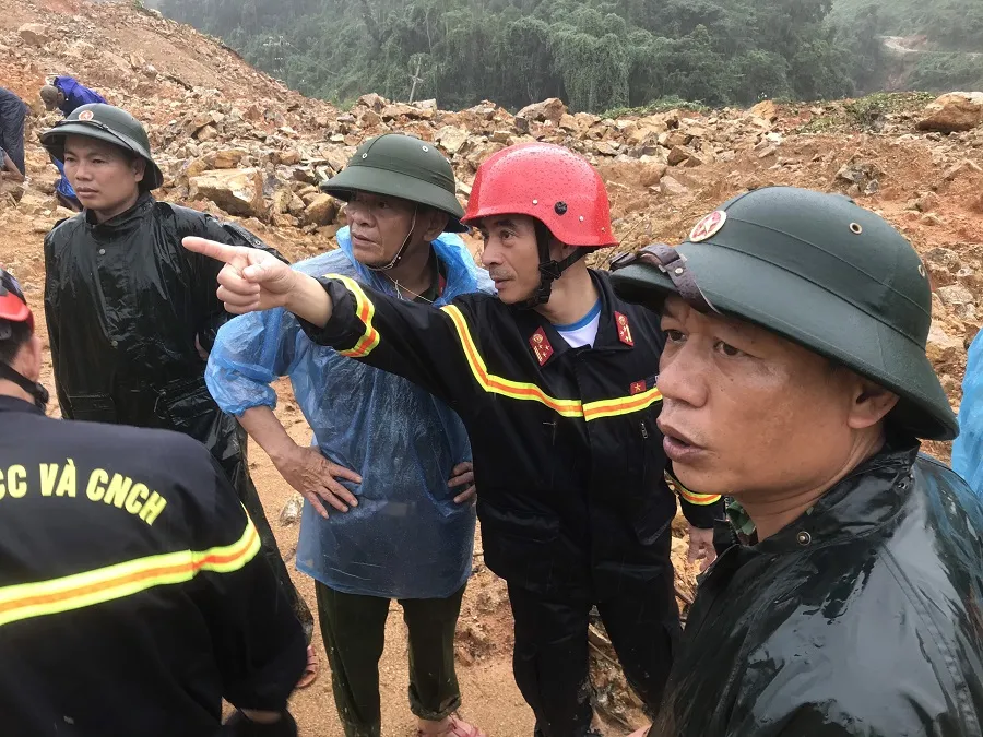 Vụ sạt lở tại Thủy điện Rào Trăng 3: Sau một tuần ứng cứu vẫn còn 15 người mất tích ảnh 6