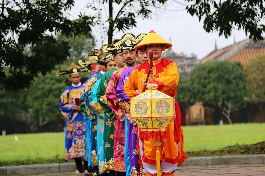 Lần đầu tái hiện lễ Nguyên đán thời Nguyễn ở điện Thái Hòa ảnh 4