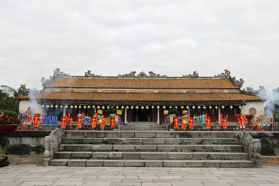 Lần đầu tái hiện lễ Nguyên đán thời Nguyễn ở điện Thái Hòa ảnh 6