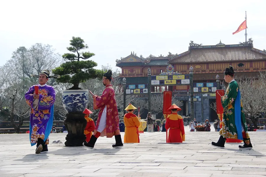 Lần đầu tái hiện lễ Nguyên đán thời Nguyễn ở điện Thái Hòa ảnh 7