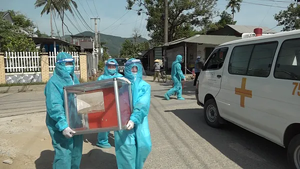 Thừa Thiên - Huế: Diễn tập bầu cử tại cụm dân cư cách ly chống dịch Covid-19  ảnh 5