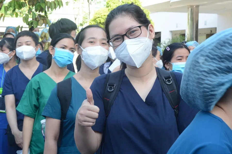 Đoàn y, bác sĩ của Thừa Thiên - Huế và Đà Nẵng xuất quân vào TPHCM chống dịch ảnh 10