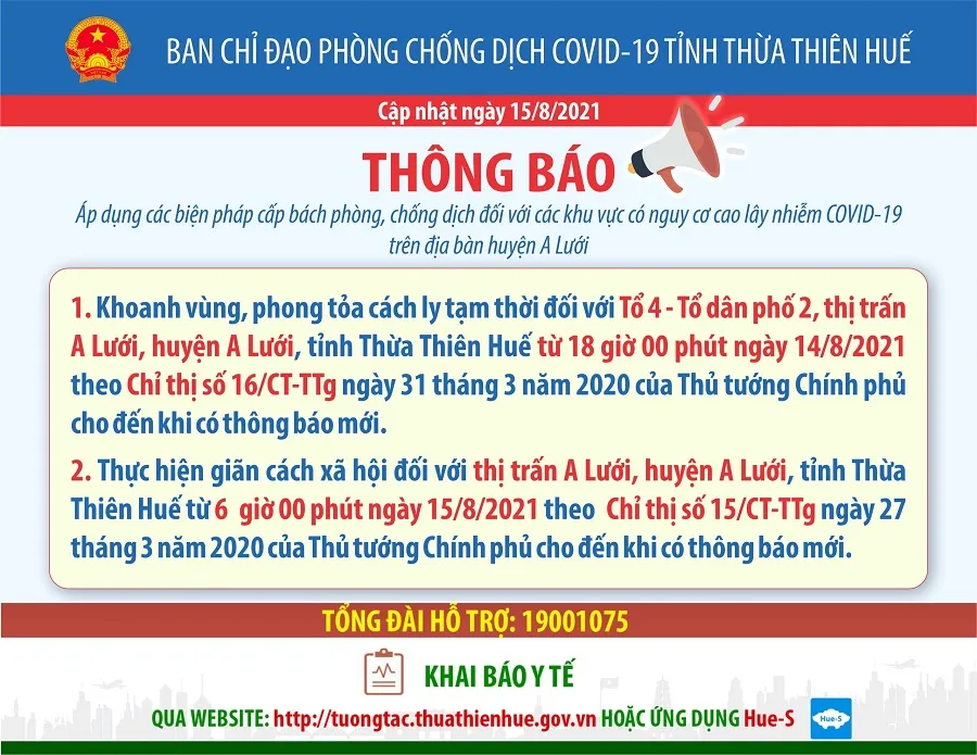 Thừa Thiên - Huế: Tạm đình chỉ công tác Chủ tịch UBND xã vì lơ là chống dịch ảnh 1