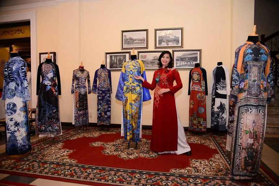 Khai mạc triển lãm online “Huế - Kinh đô Áo dài Việt Nam” ảnh 2