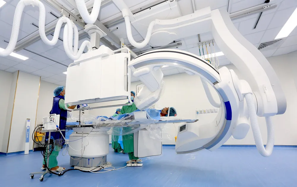 Bệnh viện Trung ương Huế Cơ sở 2 đưa hệ thống DSA vào hoạt động ảnh 1