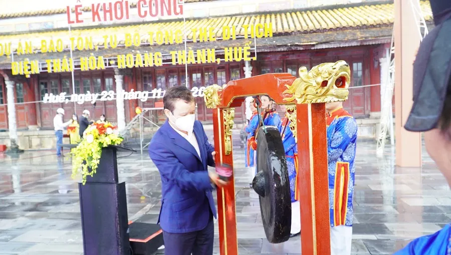 Khởi công trùng tu Điện Thái Hòa với chi phí hơn 128 tỷ đồng ảnh 1