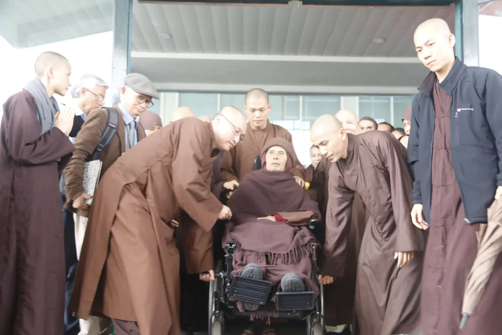 Thiền sư Thích Nhất Hạnh viên tịch tại chùa Từ Hiếu (Huế) ảnh 1