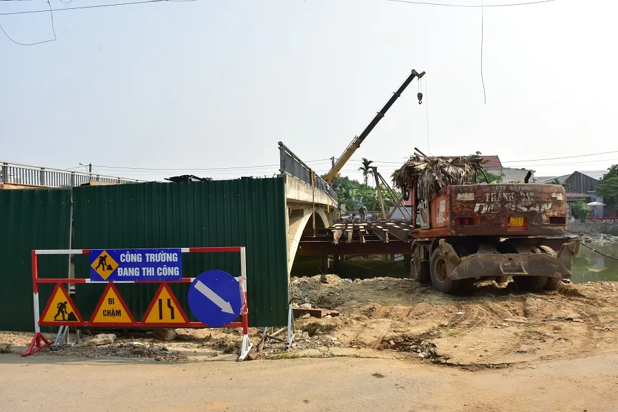 Thừa Thiên - Huế: Tái thi công cầu bắc qua sông Lợi Nông ảnh 2