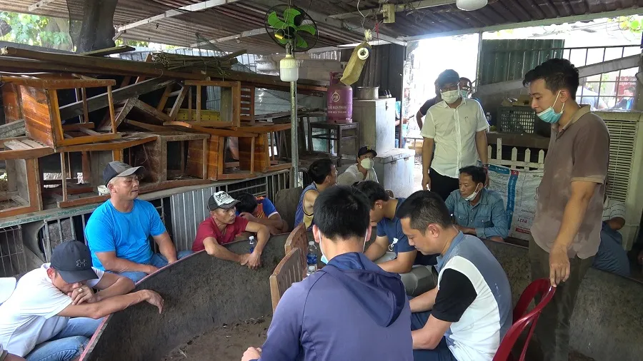 Vây bắt 29 đối tượng tại sới bạc đá gà tại TP Huế ảnh 1