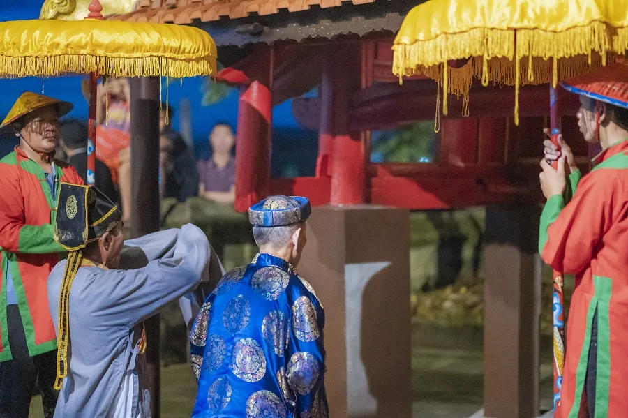 Độc đáo lễ Thu tế làng Chuồn ảnh 7