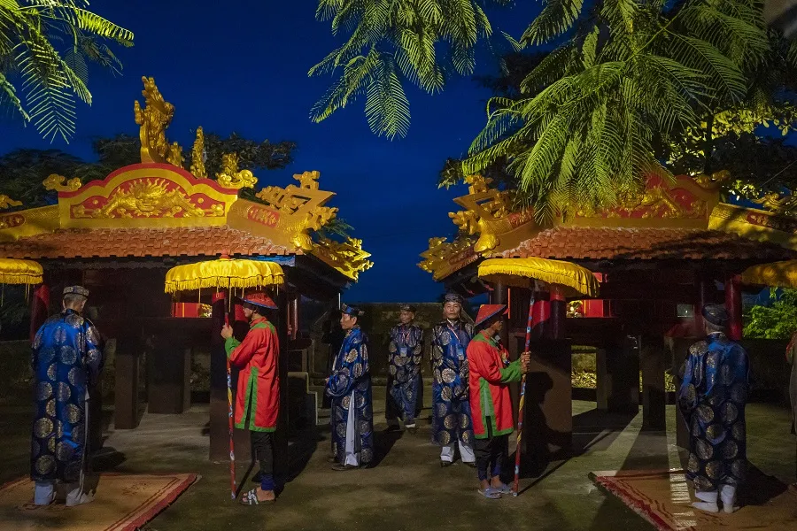 Độc đáo lễ Thu tế làng Chuồn ảnh 6