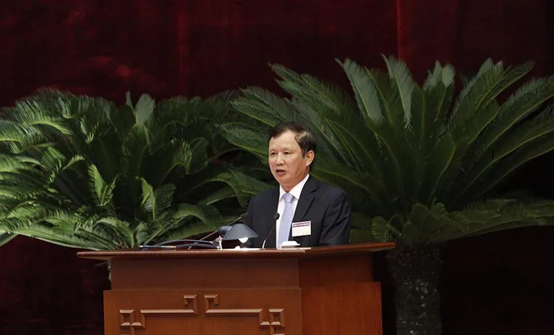 Đồng chí Lê Trường Lưu, UVTW Đảng, Bí thư Tỉnh ủy, Chủ tịch HĐND tỉnh, Trưởng Đoàn Đại biểu Quốc hội tỉnh Thừa Thiên - Huế  ​