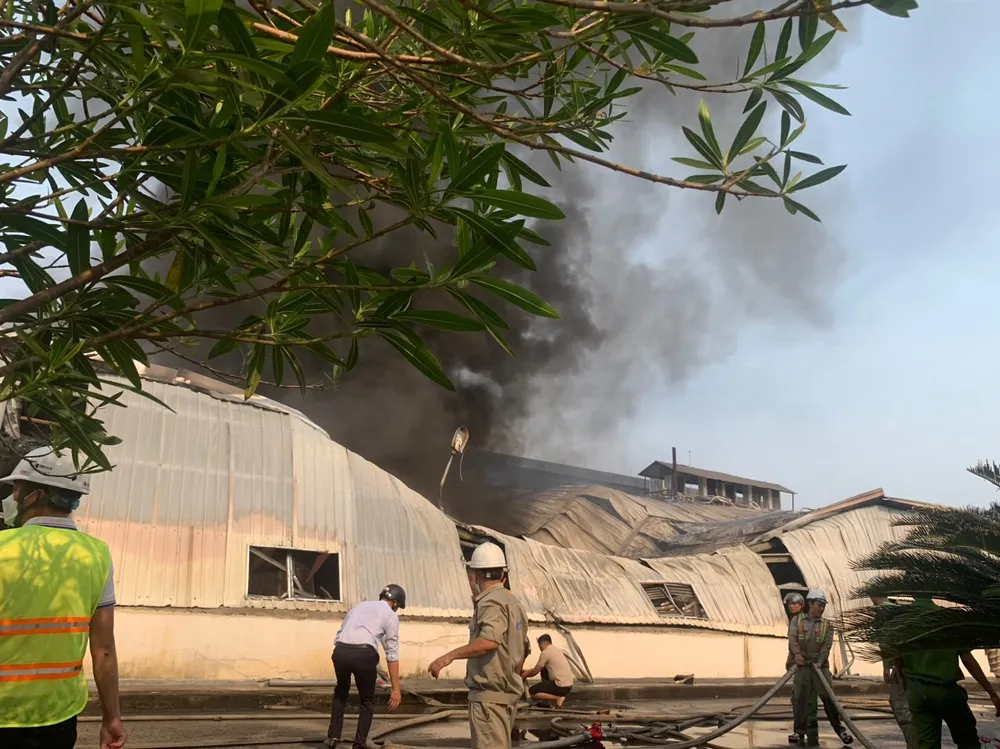 Hiện trường vụ cháy