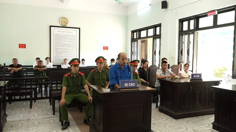 Bị cáo Đặng Văn Đồng trước tòa