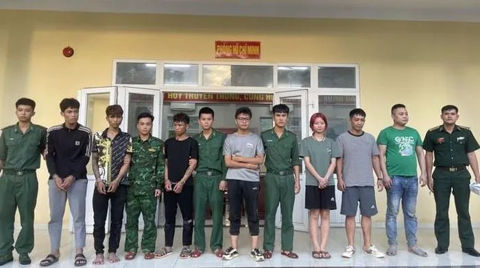 Các đối tượng bị bắt giữ