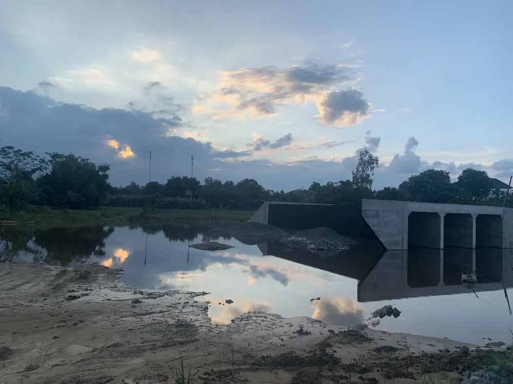 Khu vực xảy ra vụ đuối nước khiến một học sinh tử vong