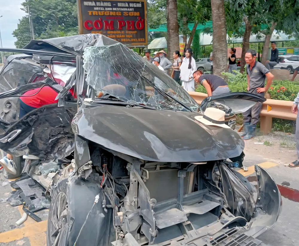 Hiện trường vụ tai nạn