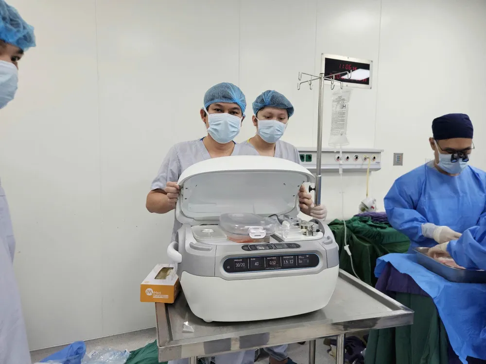 Công nghệ bảo quản tạng bằng máy LifePort của Bệnh viện Trung ương Huế