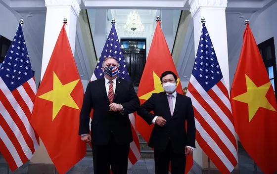 Thủ tướng Nguyễn Xuân Phúc tiếp Ngoại trưởng Hoa Kỳ Mike Pompeo ảnh 3
