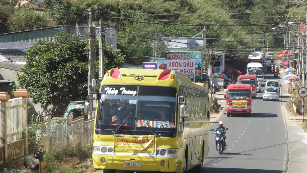 Khách du xuân bằng ô tô tăng mạnh, Đà Lạt liên tục bị kẹt xe ảnh 5