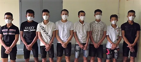  Ngăn chặn kịp thời nhóm thanh thiếu niên chuẩn bị hỗn chiến  ảnh 1