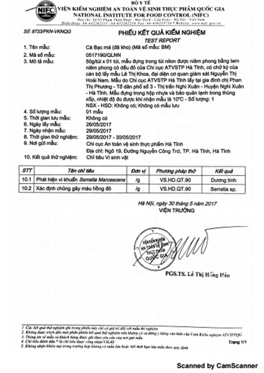Cá kho để qua đêm chuyển màu hồng đỏ dương tính với vi khuẩn Serratia marcescens ảnh 1
