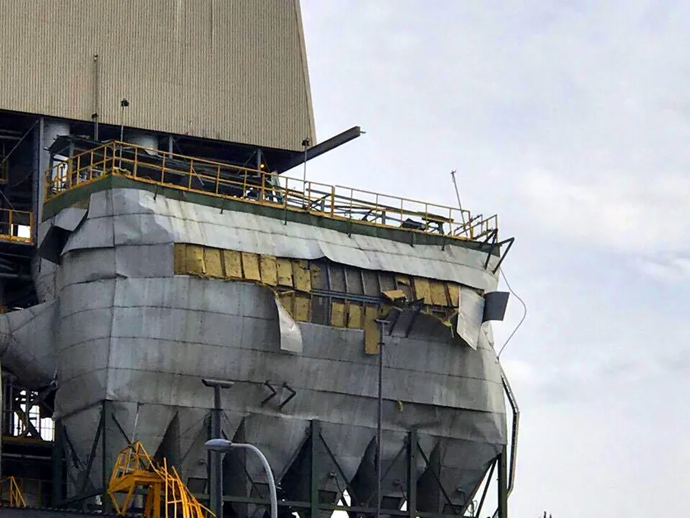 Hệ thống lò vôi nơi xảy ra sự việc