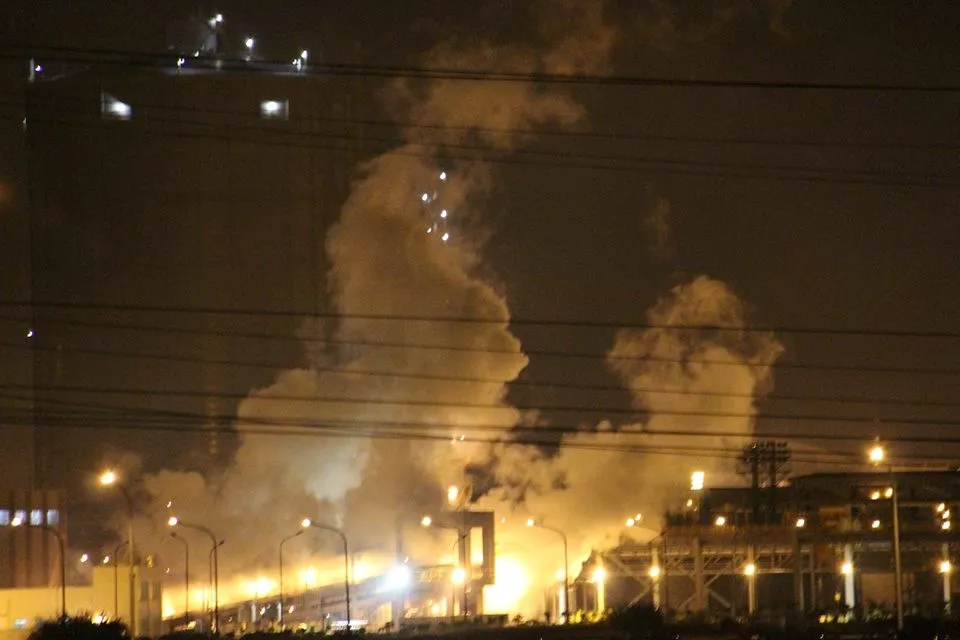 Nổ thiết bị lọc bụi lò vôi tại Formosa Hà Tĩnh  ảnh 1