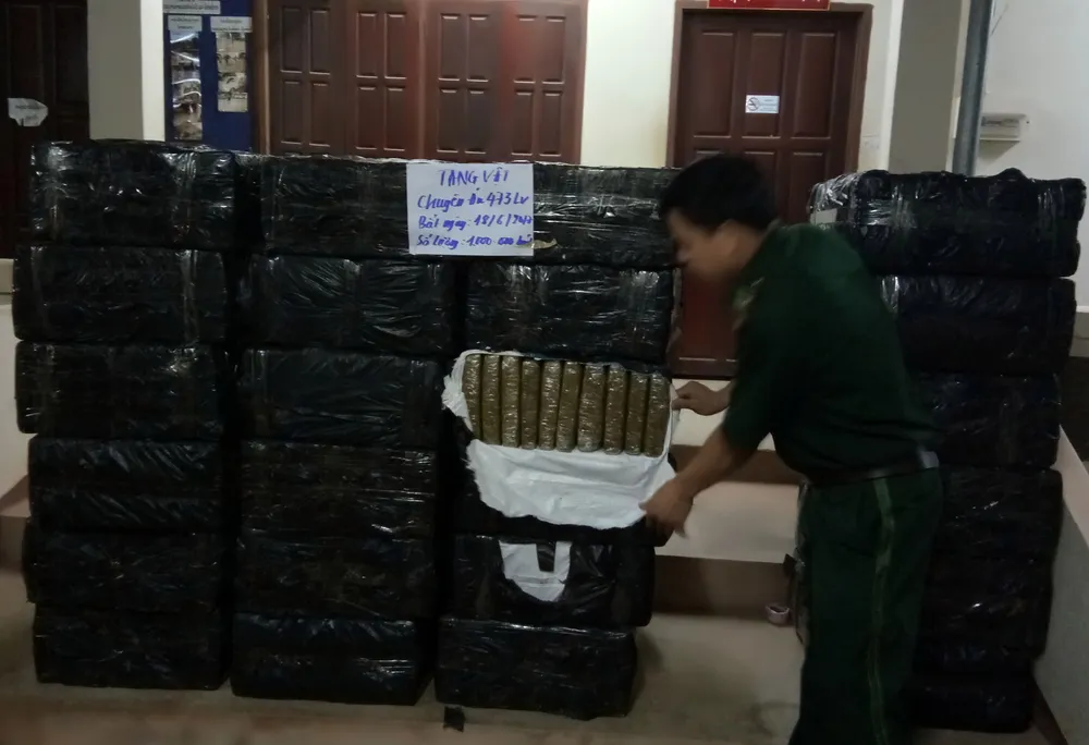 Bắt giữ 2 đối tượng, thu giữ 1.000 bánh cần sa khô ảnh 3