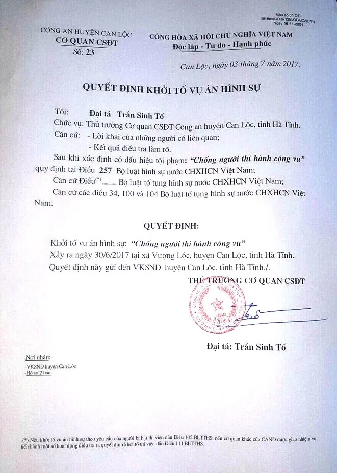 Khởi tố vụ án hình sự tài xế xe container hất thượng úy công an xuống đường ảnh 1