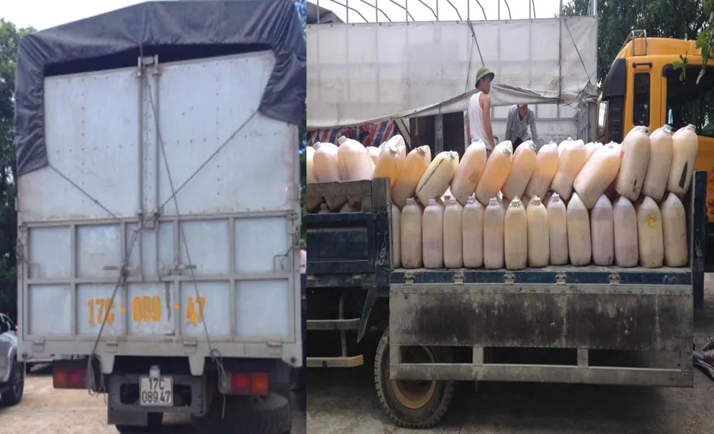 Bắt giữ, tiêu huỷ gần 6,3 tấn mỡ động vật không rõ nguồn gốc ảnh 1