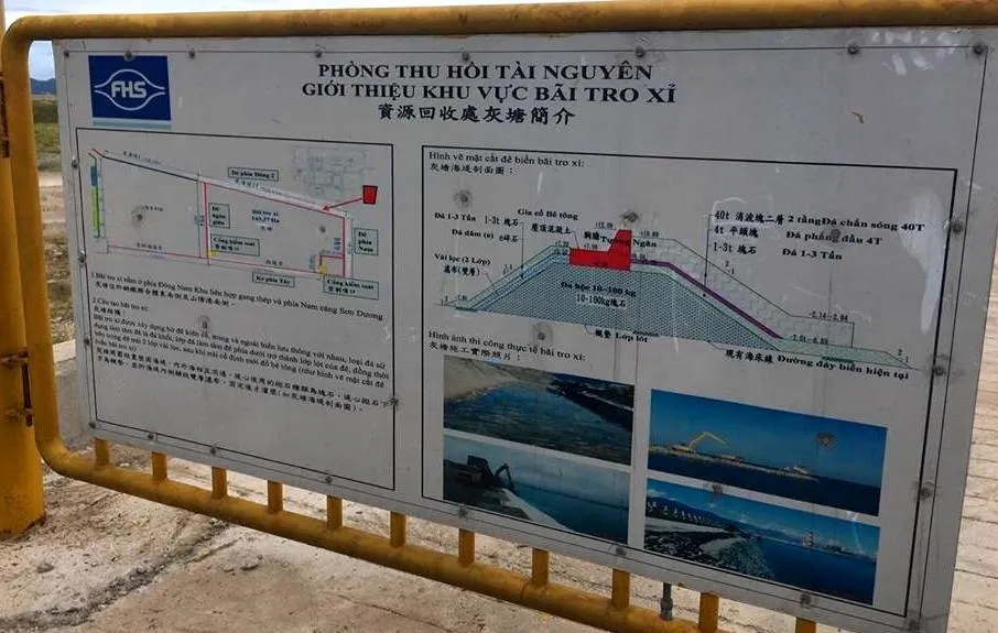 Hà Tĩnh thông tin về bãi thải xỉ của Formosa ảnh 1