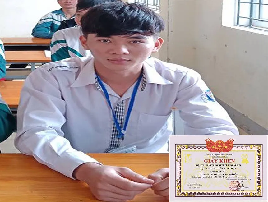 Đi cắt cỏ nhặt được 30 triệu đồng, học sinh tìm người trả lại ảnh 1