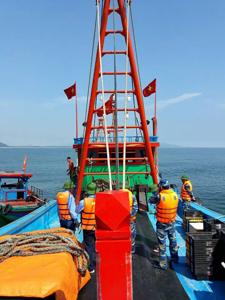 Phát hiện, xử lý nhiều tàu cá khai thác hải sản “tận diệt” ven bờ biển ảnh 1