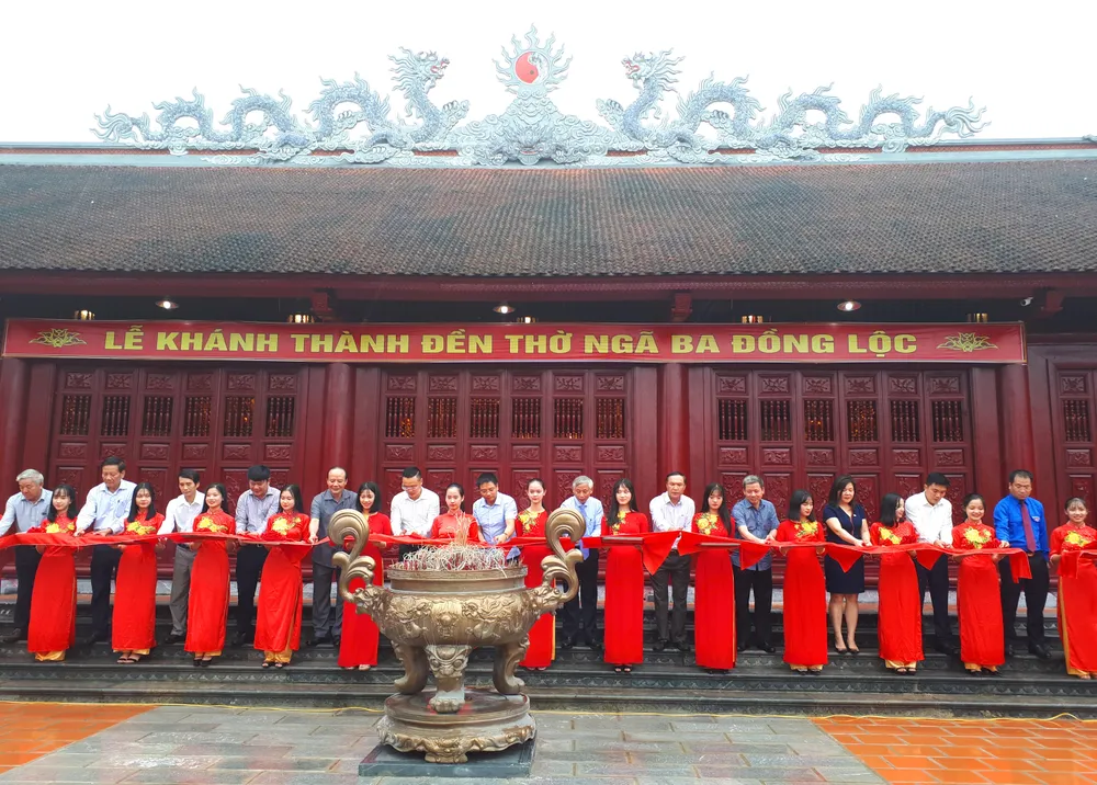 Khánh thành đền thờ Ngã ba Đồng Lộc ảnh 2