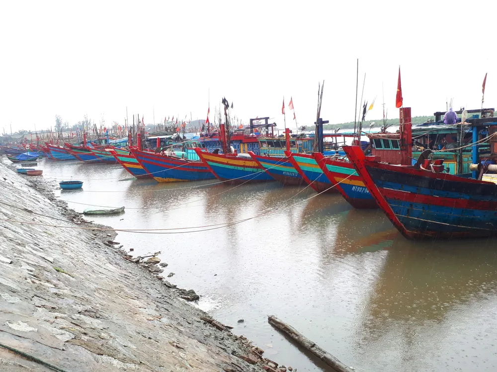 Người dân miền Trung hối hả “đón” bão số 3 ảnh 5