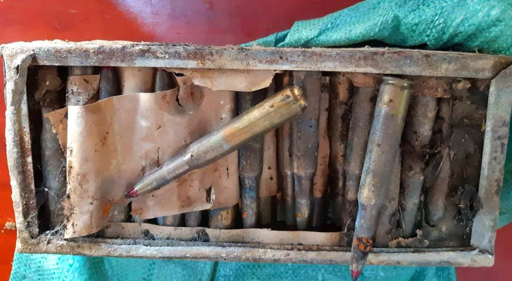 Phát hiện 85 viên đạn 12 ly 7 ảnh 2