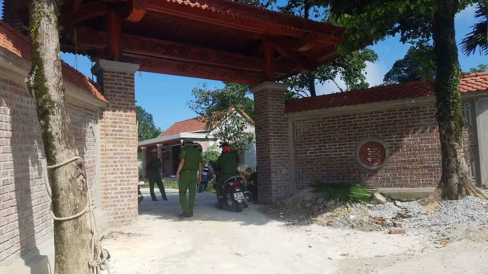 Hiện trường xảy ra vụ nổ súng