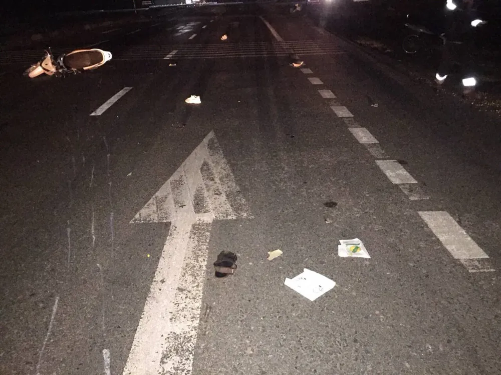 Hiện trường vụ tai nạn