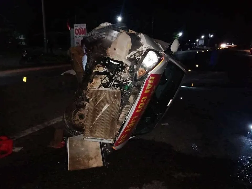 Hiện trường vụ tai nạn