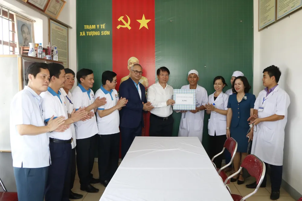 Mít tinh hưởng ứng tuần lễ tiêm chủng năm 2019 ảnh 1