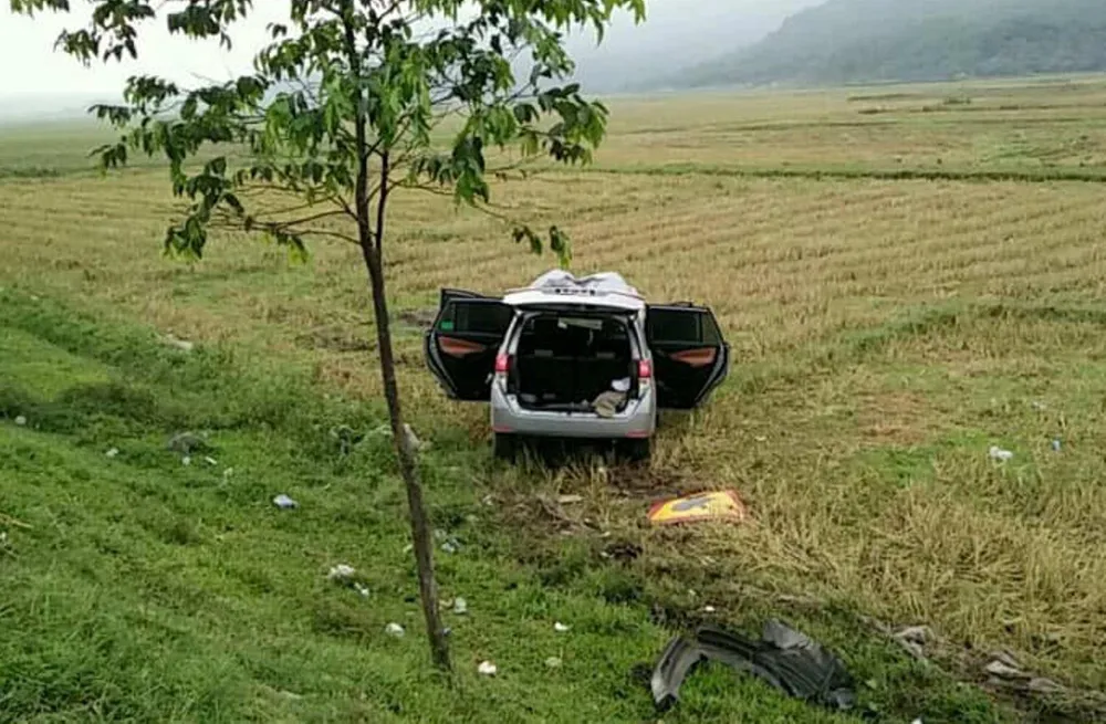 Hiện trường vụ tai nạn