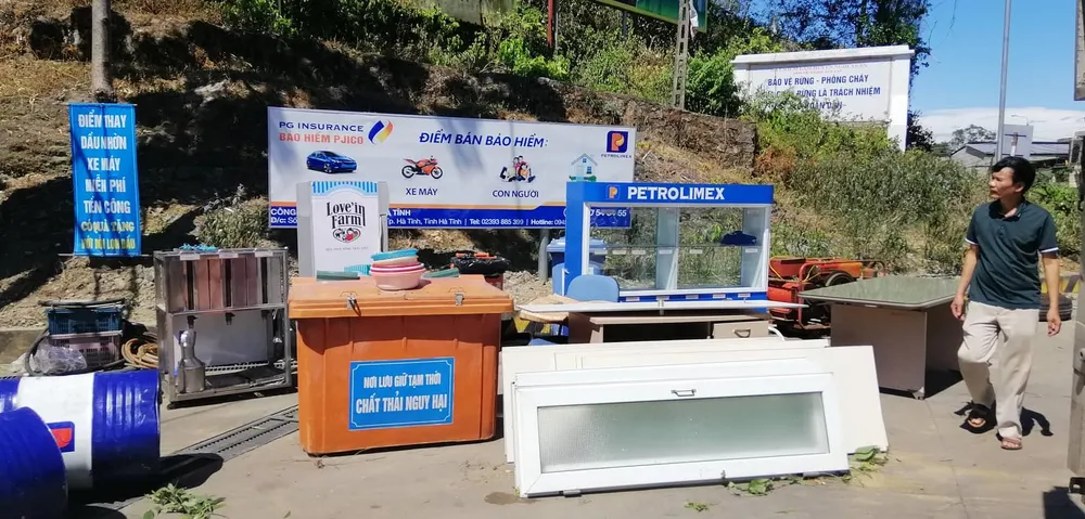 Tạm giữ một người đàn ông nghi liên quan vụ cháy rừng ở Hà Tĩnh ảnh 3